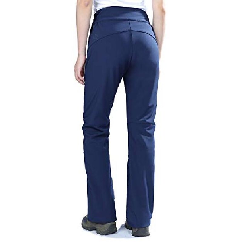 women's idra fleece lined pants outdoor softshell waterproof insulated hiking ski snow warm trousers2