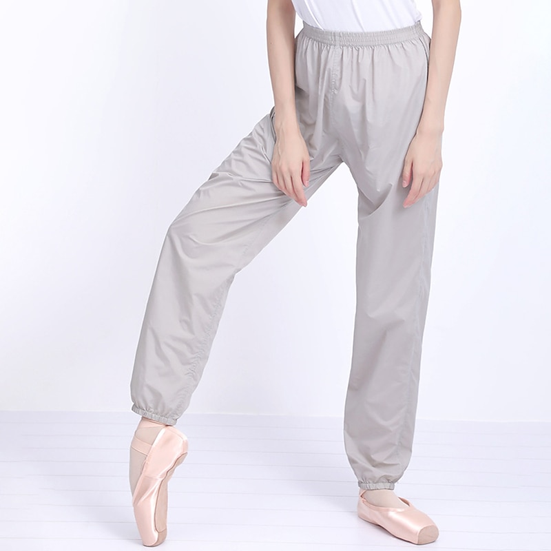 Breathable Ballet Pants Ruching Gore Solid Women's Training Performance High Nylon Women's Daily Pants4