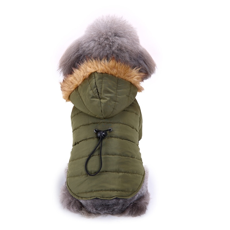 Dog Coat Hoodie Jacket Waterproof Warm Fashion Outdoor Dailywear Sports Outdoor Dog Clothing4