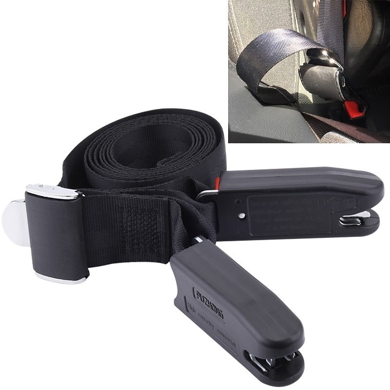 Car Safe Seat Strap Safety Seat Isofix/Latch Soft Interface Connecting Belt Cover Shoulder Harness Strap