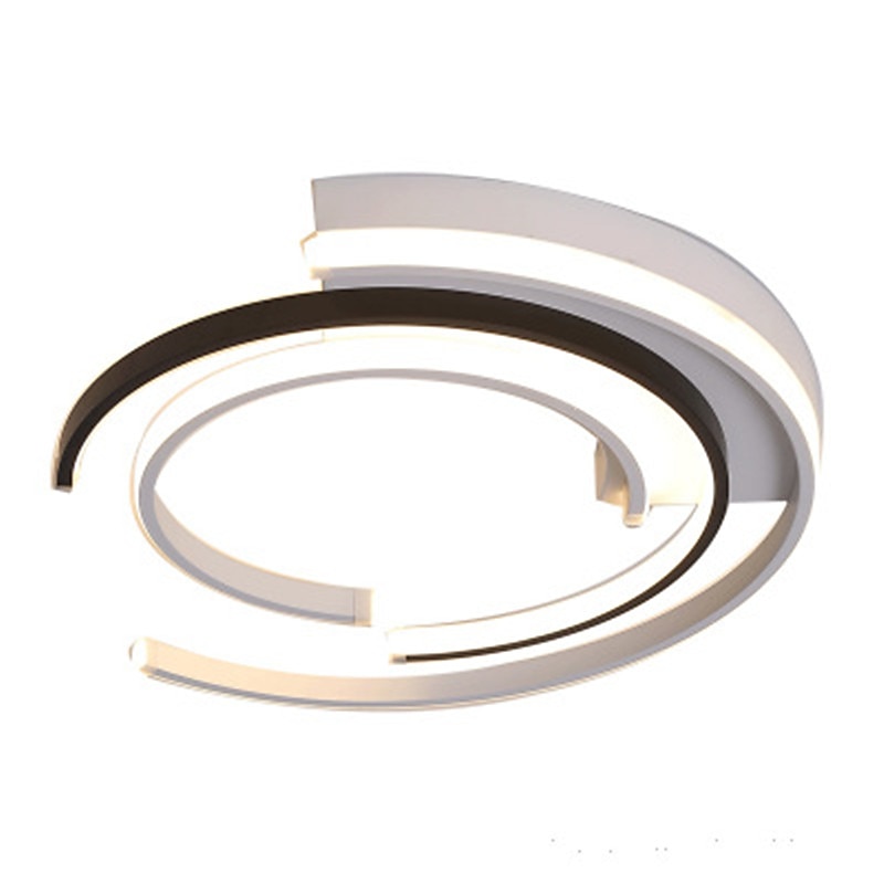 1-Light 40/50 cm Ceiling Light Dimmable Geometric Shapes Flush Mount Lights Metal Painted Finishes LED Modern Office  Bedroom Nordic Style 220-240V2