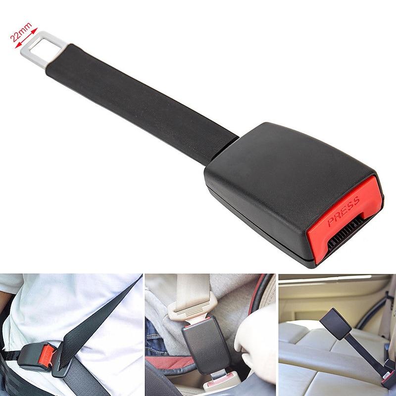 2pcs Car Auto Seat Belt Extender Extention Buckle Safety Clip Universal Safety Seatbelt Auto Interior Modeling Safety Clip