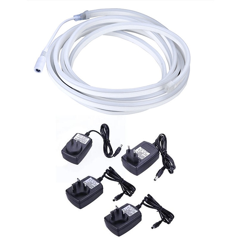 1pc 1M Neon 12V LED Makeup Dressing Table Espejo Lights LED Strip light Vanity Lamp Mirror Illuminated Flexible Tape2