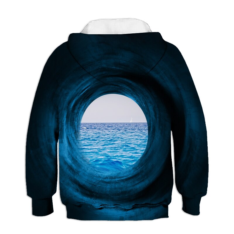 Boys 3D Long Sleeve 3D Print Spring Active Kids Daily2