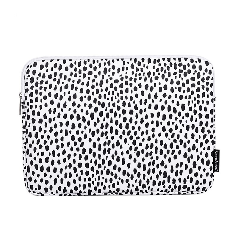 Laptop Sleeves 11.6" 12" 13.3" inch Compatible with Macbook Air Pro, HP, Dell, Lenovo, Asus, Acer, Chromebook Notebook Waterpoof Shock Proof Polyester / Cotton Blend Leopard Print for Colleages / 14"3