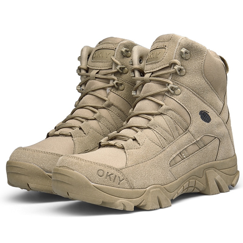Men's Tactical Hiking Boots - Lightweight, Durable, Breathable Combat Boots for Outdoor Adventures2