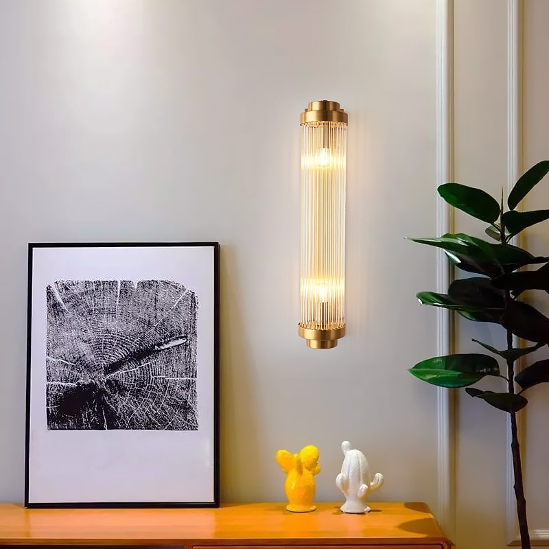 LED Wall Sconce Light for Living Room Crystal Art Deco Fixture E14 110-240V Modern Design Lighting Office and Bedroom Use