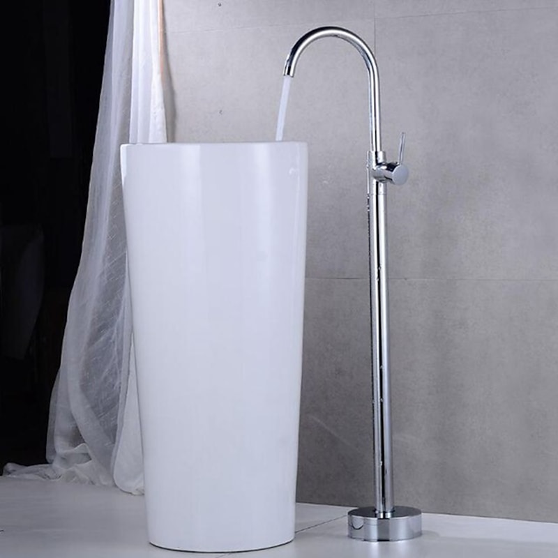 Bathtub Faucet Contemporary Roman Tub Ceramic Valve Bath Shower Mixer Taps2