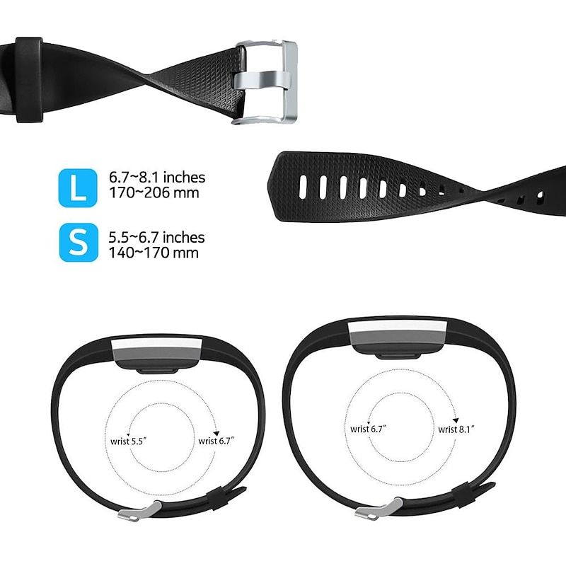 Soft Silicone Color Smart Watch Bracelet Band For Fitbit Charge 2 Replacement Wristband Watch Strap For Fitbit Charge22