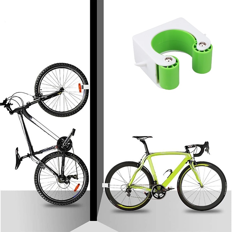 2pcs Bicycle Wall Mount Hook Bicycle Parking Rack Mountain Bike Buckle Stand Holder Cycling Accessories Mount Hook Mountain Bike Parking