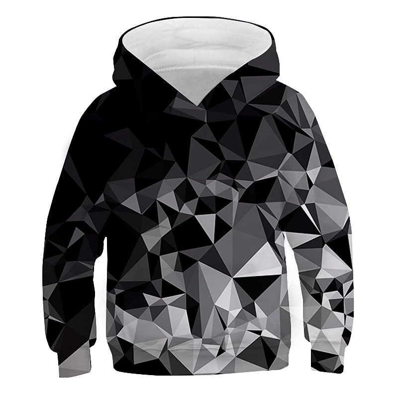 New Year Boys 3D Graphic 3D Hoodie & Sweatshirt Long Sleeve 3D Print Active Kids