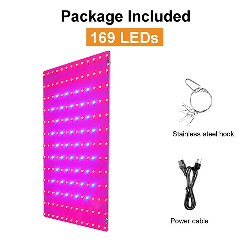 1pc 81LEDs 169 LEDs LED Grow Light for Indoor Plants Plant Growing Lamp Red Blue Full Spectrum For Indoor Hydroponic Plant3
