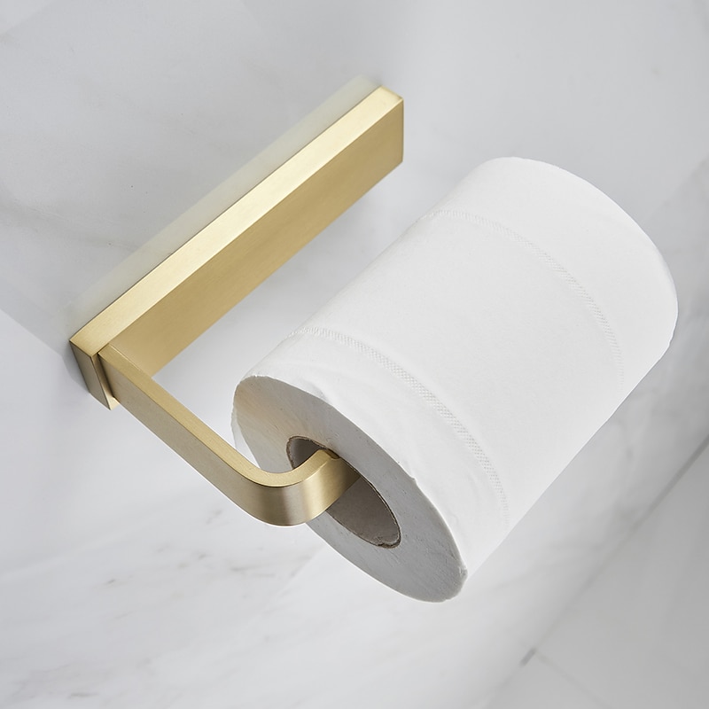 Toilet Paper Holder Creative Modern Metal 1pc - Bathroom Wall Mounted3