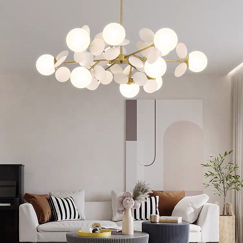 90 cm Chandelier Nordic Style Global Bulbs Artistic Modern Fashion Metal 110-120V 220-240V