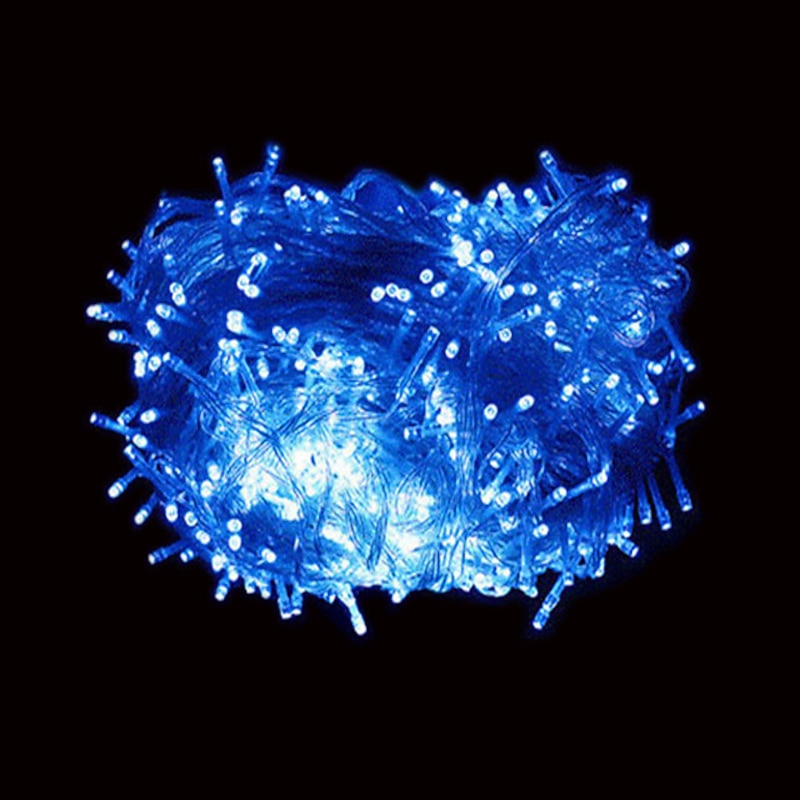 100M 800LEDs Outdoor Christmas Tree LED Fairy String Lights Waterproof EU UK Plug Holiday Lighting Wedding Party Decoration 220-240V4