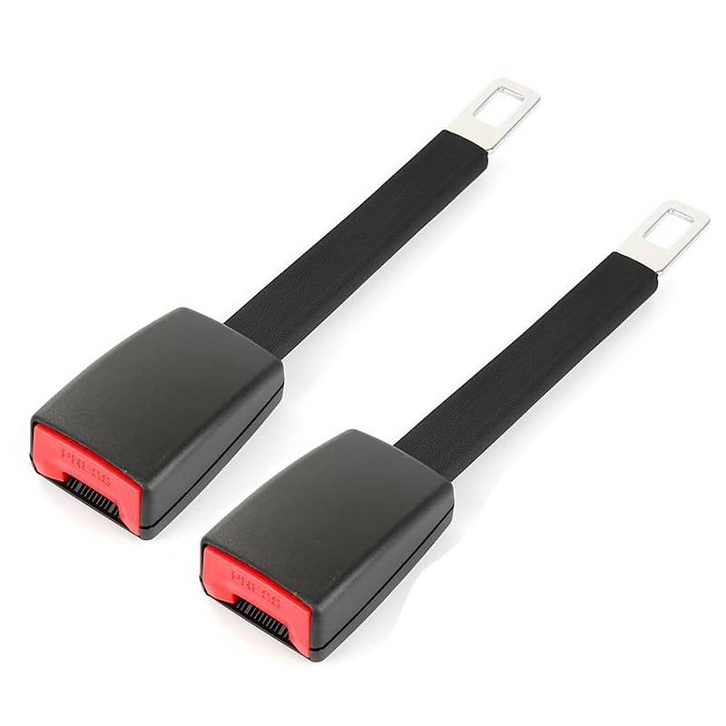 2pcs Car Auto Seat Belt Extender Extention Buckle Safety Clip Universal Safety Seatbelt Auto Interior Modeling Safety Clip2