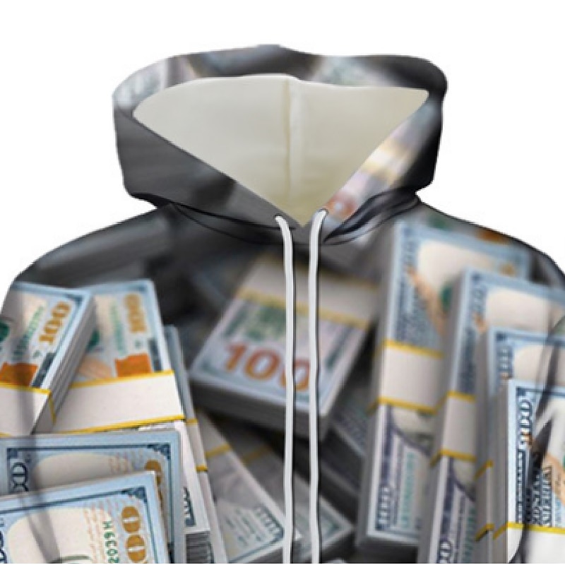 Men's Pullover Hoodie Sweatshirt White Hooded Graphic 3D 2 Piece Daily 3D Print Casual Clothing Apparel Hoodies Sweatshirts  Long Sleeve3