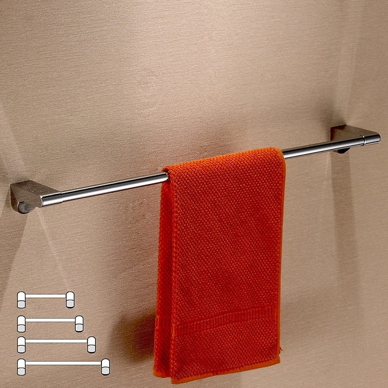 Towel Bar / Bathroom Shelf Adjustable Length / New Design / Creative Contemporary / Modern Stainless Steel / Zinc Alloy / Metal 1pc - Bathroom 1-Towel Bar Wall Mounted