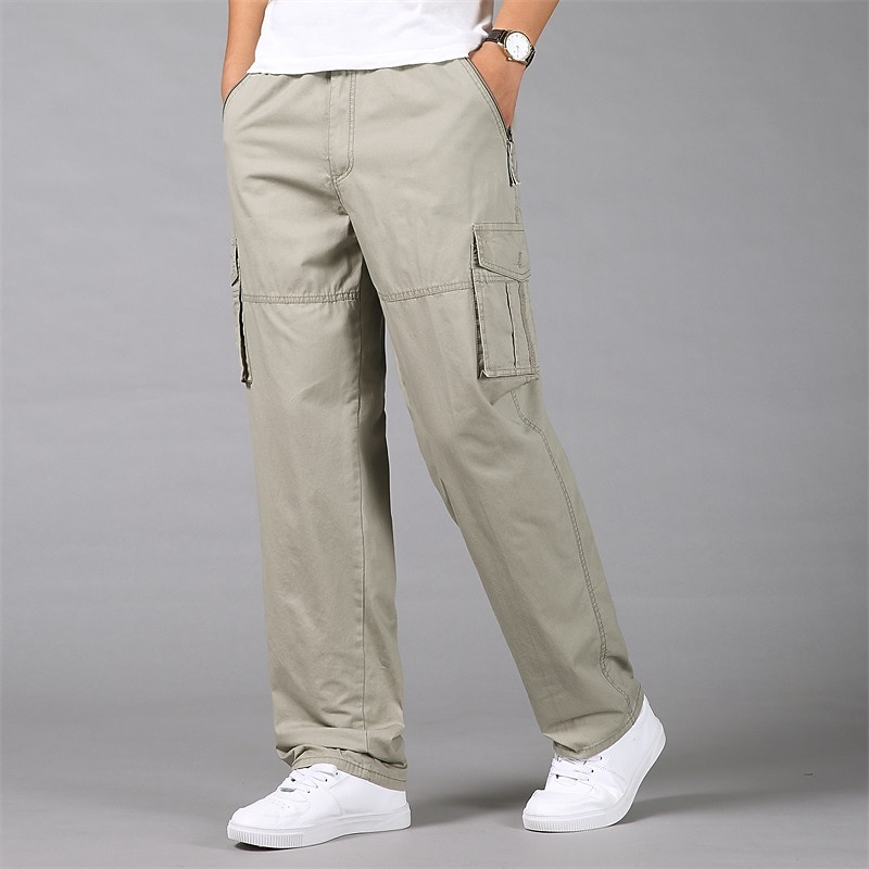 mens convertible zip-off quick dry pants with cargo pockets for outdoor hiking travel green size m3