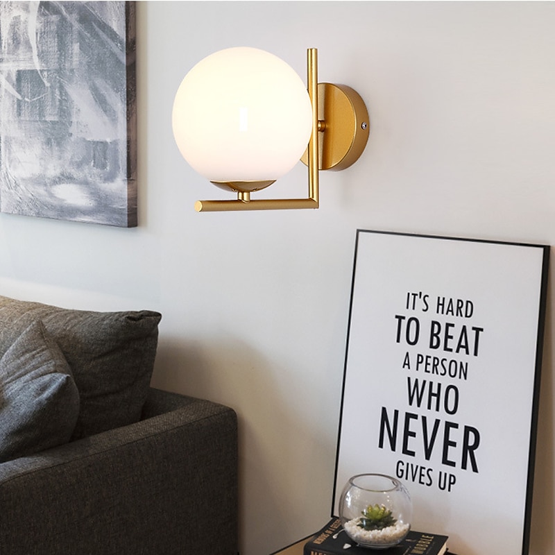 Lightinthebox Creative Modern Nordic Style Wall Lamps & Sconces Bedroom Shops Cafes Aluminum Wall Light IP20 110-120V 220-240V 60 W3