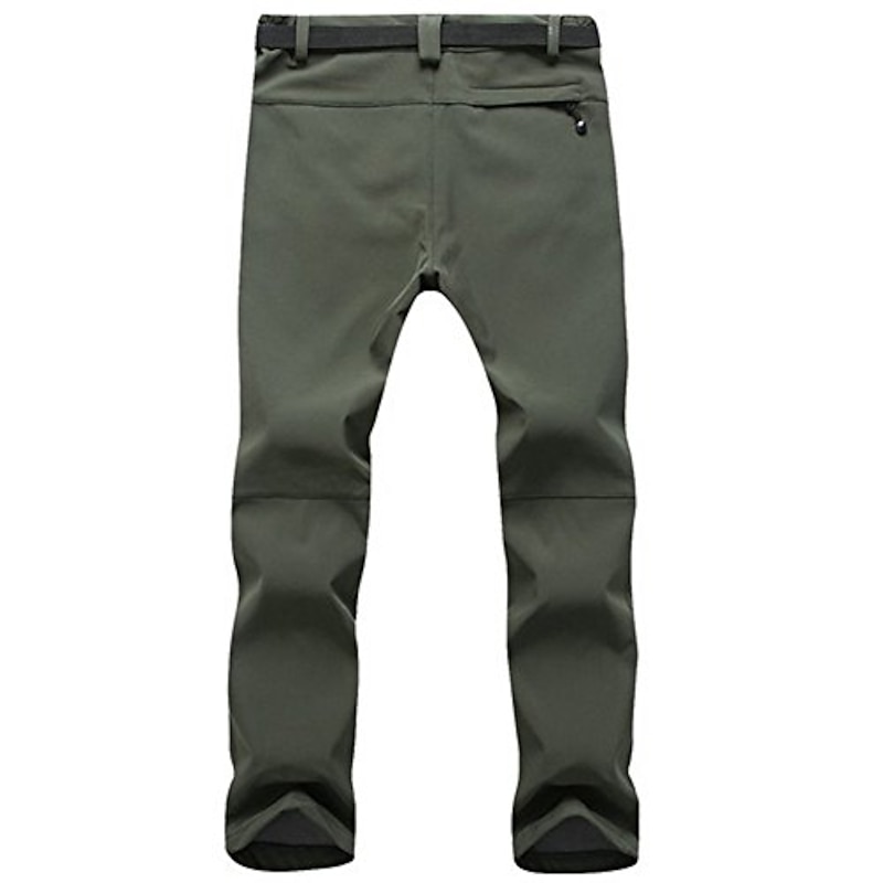 outdoor sportswear water resistant hiking pants breathable soft shell ski pants punch trousers for men2