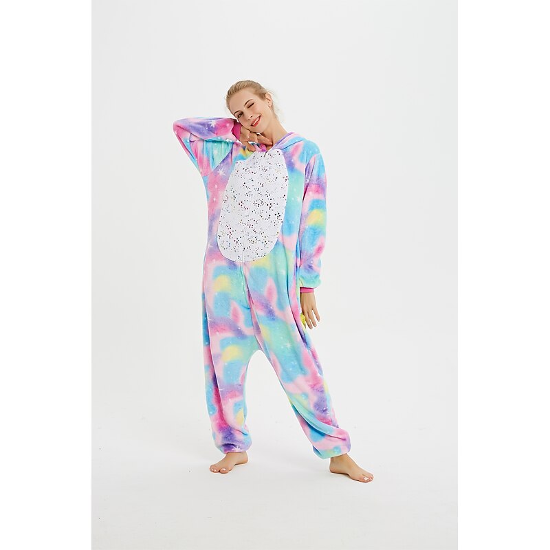 Kid's Adults' Printing Onesie Costume Carnival Costume Unicorn Flying Horse Onesie Pajamas Kigurumi Pajamas For Men and Women Boys and Girls Christmas Carnival Cartoon3