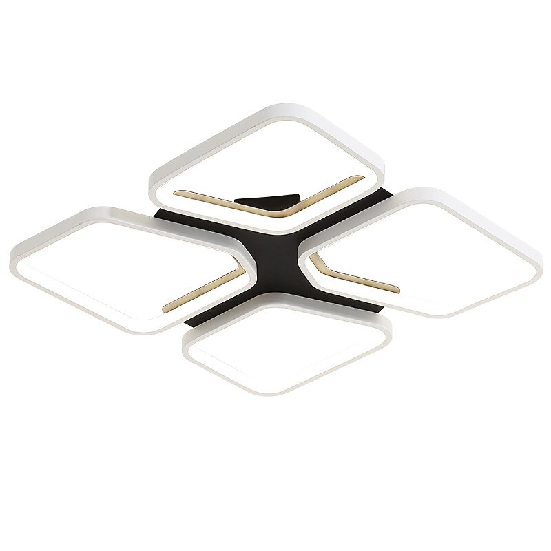 LED Ceiling Light Modern Simple Basic Square Design Geometric Shapes 42 52 cm Living Room Bedroom Flush Mount Lights Metal Painted Finishes 110-120V 220-240V3