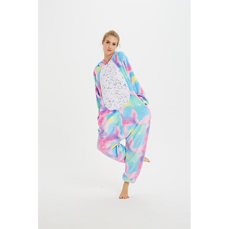 Kid's Adults' Printing Onesie Costume Carnival Costume Unicorn Flying Horse Onesie Pajamas Kigurumi Pajamas For Men and Women Boys and Girls Christmas Carnival Cartoon2