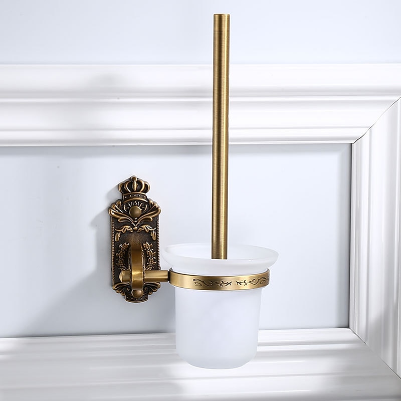 Towel Bar Foldable / Multilayer Antique Aluminum 1pc - Hotel bath Wall Mounted