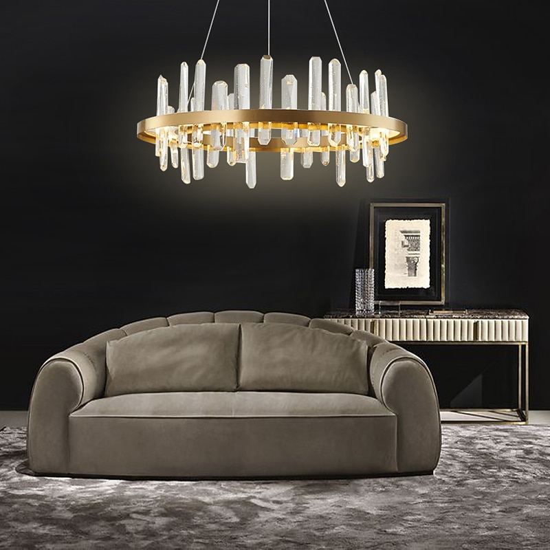 60 cm Sputnik Design Chandelier Metal LED 220-240V