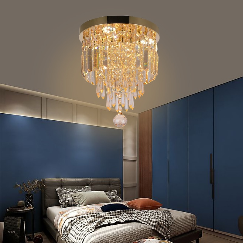 3-Light 25 cm Flush Mount Lights Metal Painted Finishes 110-120V 220-240V / CE Certified