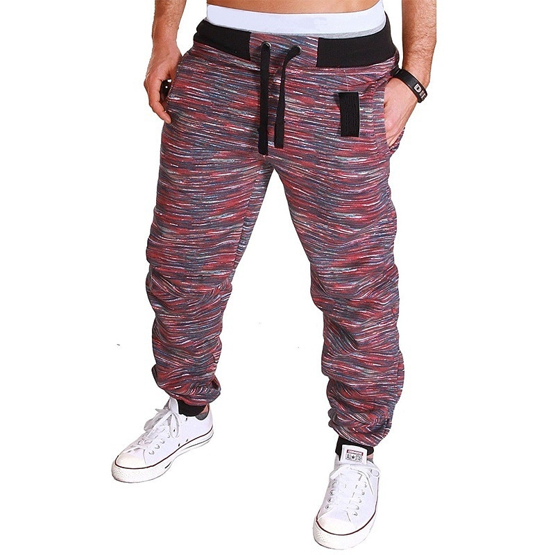 Men's Sweatpants Joggers Trousers Pants Trousers Drawstring Elastic Waistband Camouflage Breathable Soft Sports & Outdoor Daily Cotton Casual / Sporty Yellow camouflage Green camouflage4