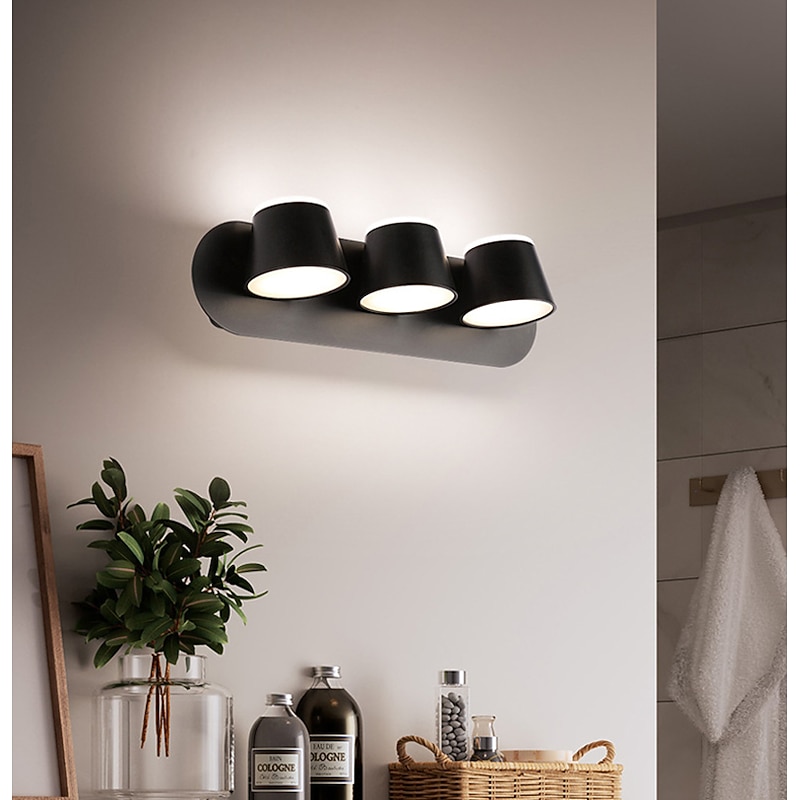 Lightinthebox Double Sided Light-emitting Indoor Wall Light LED Dimmable Rotatable Wall Lamp Nordic Modern Creative Bedroom Bedside Hotel Living Room AC110-240V3