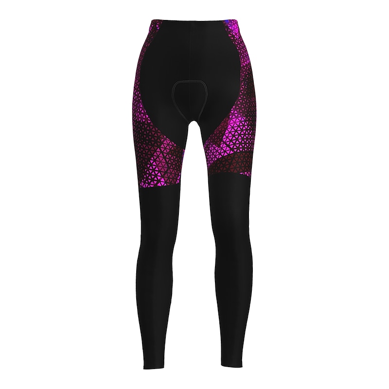Women's Graphic Patterned Cycling Tights Bike Pants Tights Mountain Bike MTB Road Bike Cycling Sports Thermal Warm 3D Pad Warm Quick Dry Yellow Red Clothing Apparel Bike Wear2