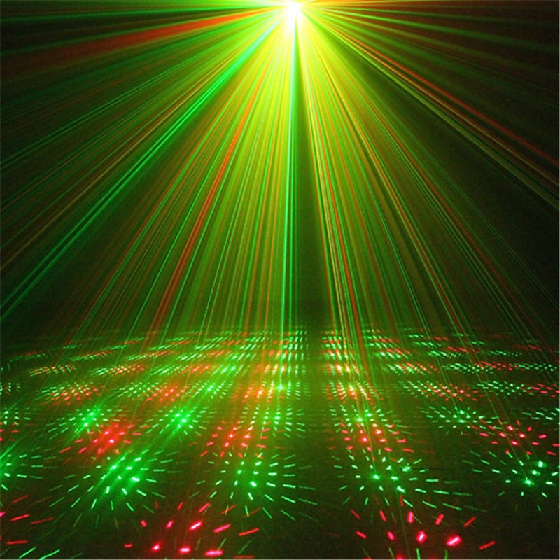 Party Lights Indoor Mini Color Stroboscope Projector Star Sky Laser Light Music For Home Par Xmas Party Disco Stage Flash Lighting Strobe Lights2