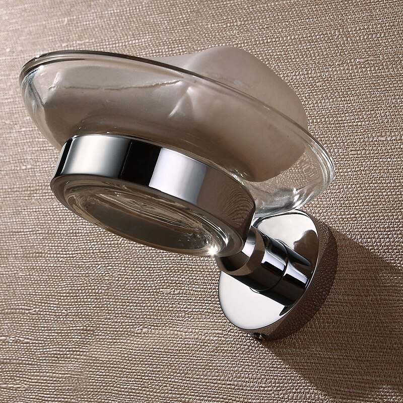 Soap Dishes & Holders New Design / Creative Contemporary / Modern Brass / Glasses / Metal 1pc - Bathroom Wall Mounted4
