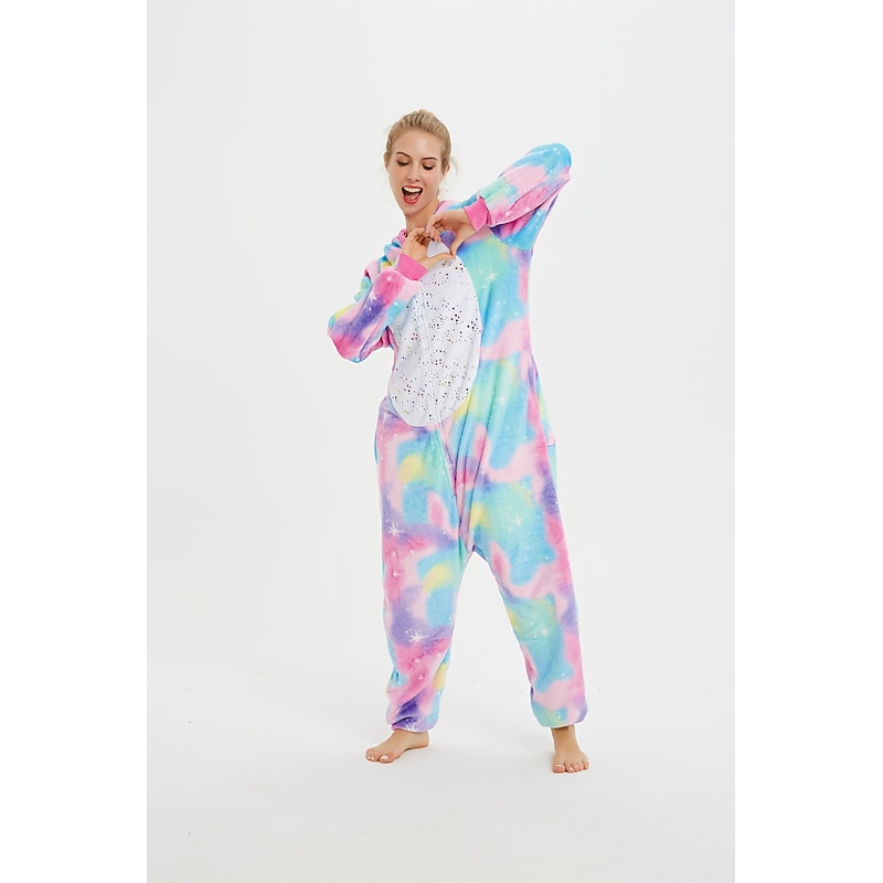 Kid's Adults' Printing Onesie Costume Carnival Costume Unicorn Flying Horse Onesie Pajamas Kigurumi Pajamas For Men and Women Boys and Girls Christmas Carnival Cartoon4