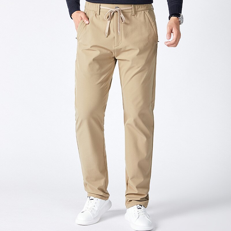 ysento jogging pants for men, light, with zip pockets xl dark blue2