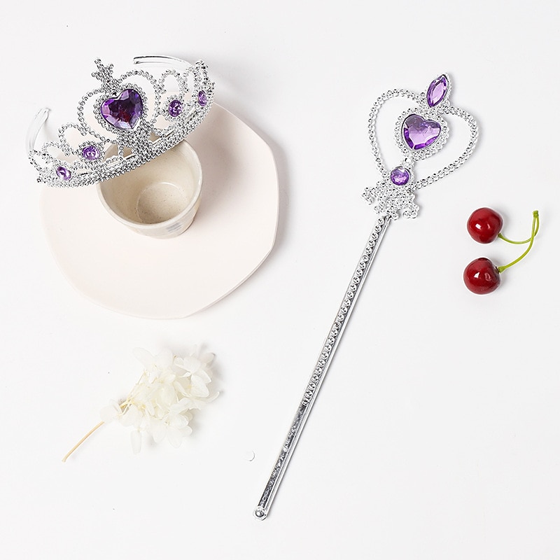 2pcs Kids Girls' Hair Accessories Sweet Heart Heart Pink Red4