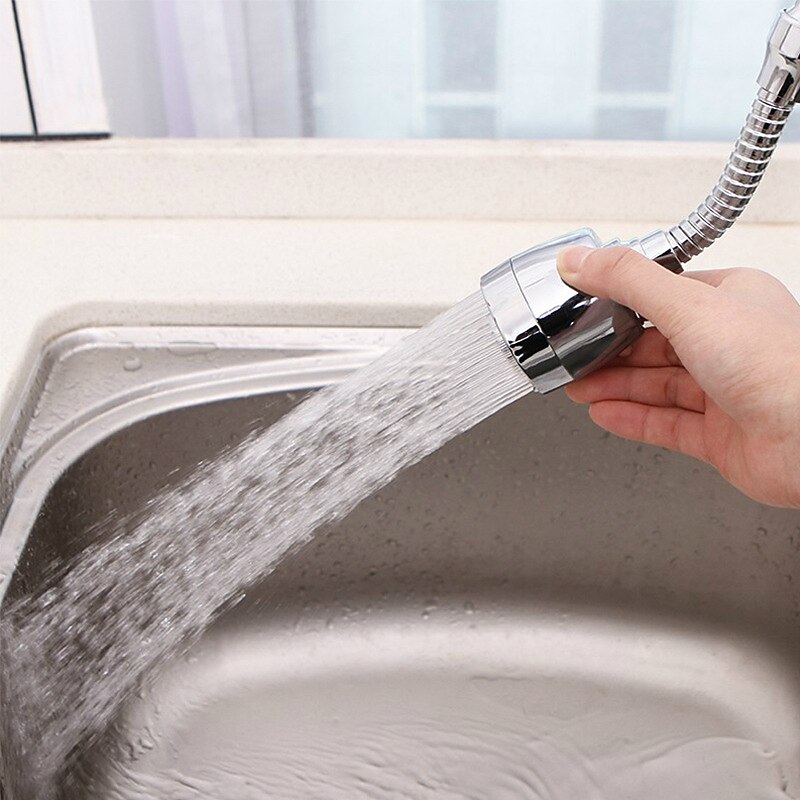 Faucet Splash Head Extension Universal Tap Water Shower Water-Saving Rotary Filter Nozzle3