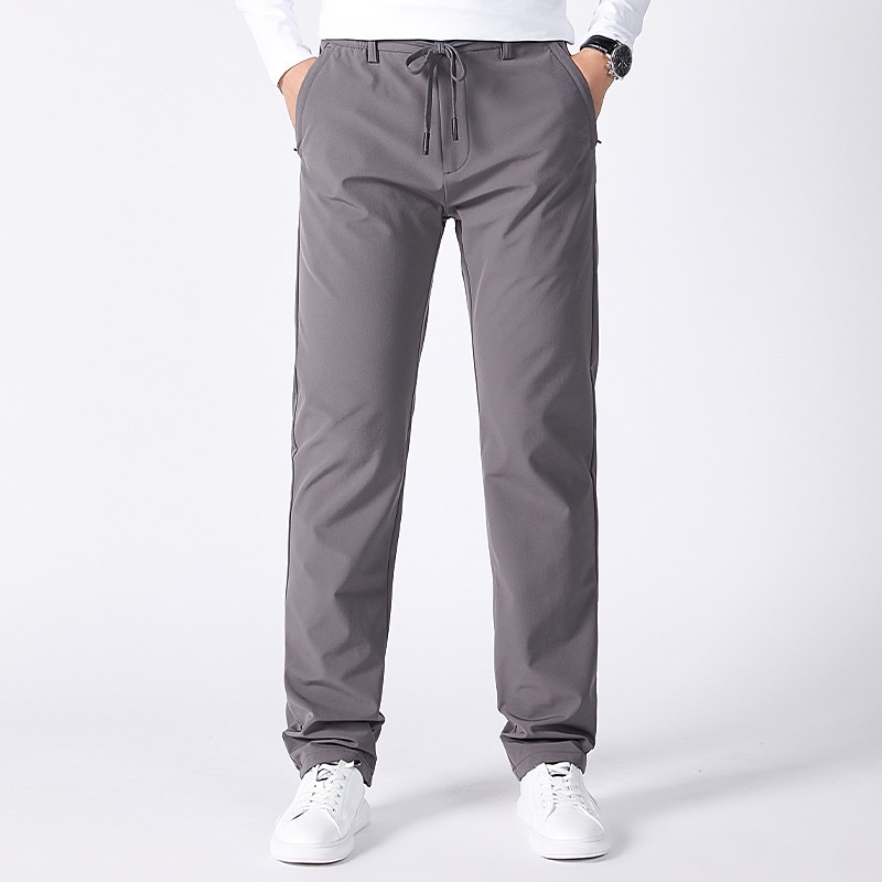 ysento jogging pants for men, light, with zip pockets xl dark blue3