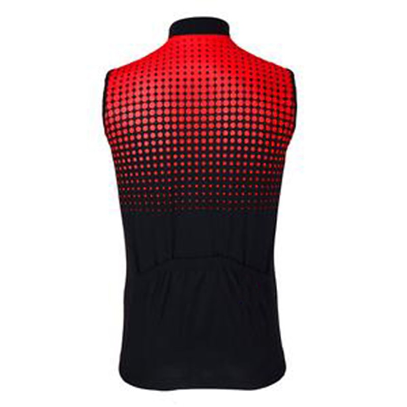 Men's Cycling Jersey Gradient Patterned Sleeveless Bike Jersey with 3 Rear Pockets Mountain Bike MTB Road Bike Cycling Soft Reflective Strips Back Pocket Comfortable Sports Yellow Red Blue Clothing3