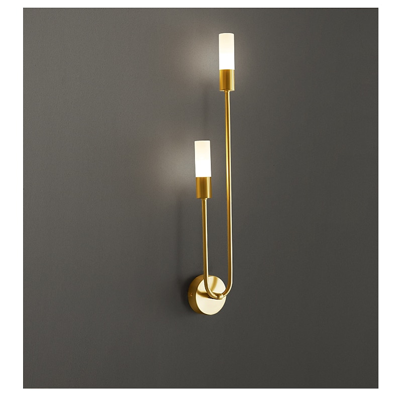 Creative Modern Copper LED Wall Lights Dining Room Office Wall Light 220-240V 5*2 W4