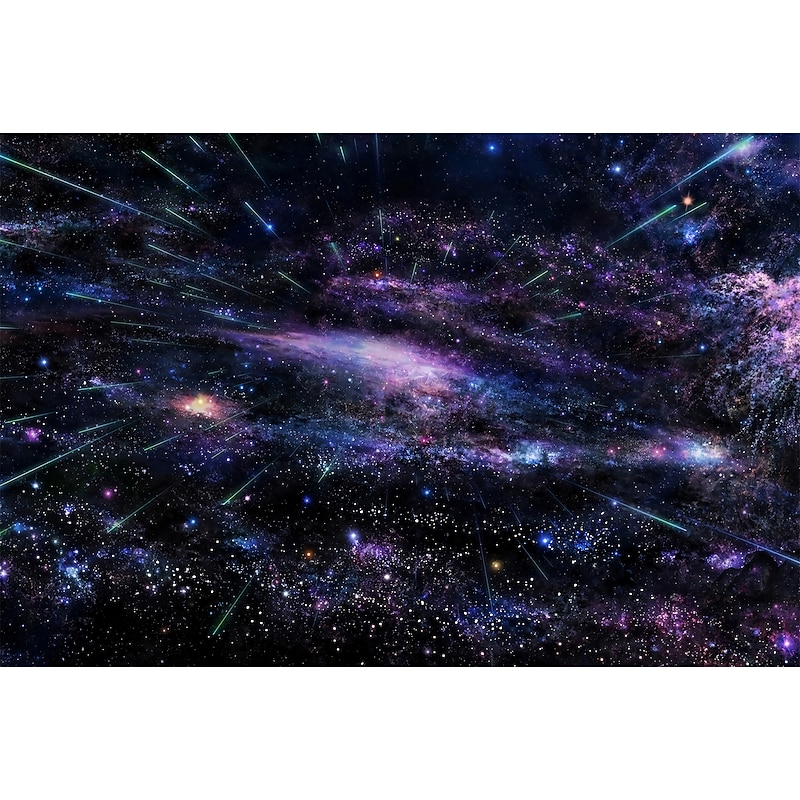 3D Galaxy Print Duvet Cover Bedding Sets Comforter Cover with 1 Duvet Cover or Coverlet，1Sheet，2 Pillowcases for Double/Queen/King(1 Pillowcase for Twin/Single)3