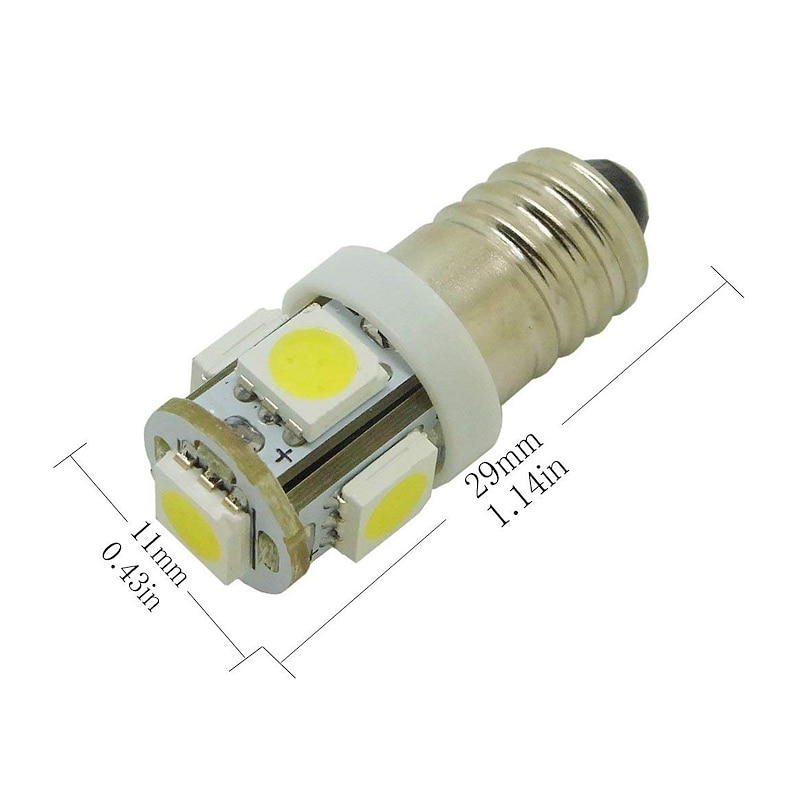 10Pcs 4Pcs 2Pcs T10 BA9S E10 G4 Wedge 5-SMD 5050 LED Light Bulbs W5W 2825 158 192 168 194 Interior Reading Dome Map Cargo Trunk Door Doorstep Courtesy License Plate Side Marker Light2