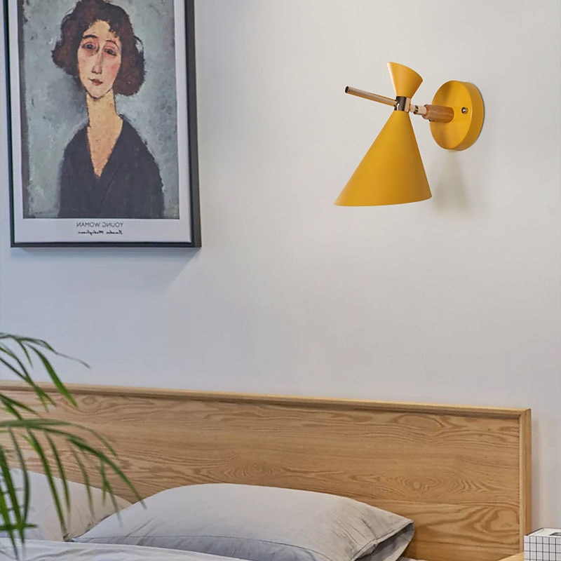 Traditional Classic Nordic Style Wall Lamps Wall Sconces Bedroom Shops  Cafes Iron Wall Light 110-120V 220-240V4