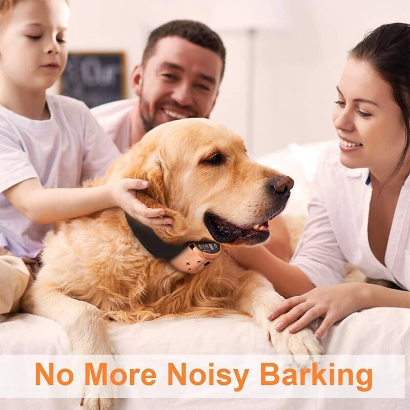Dog Training Collar Dog Training Anti Bark Collar Shock Collar Adjustable Size Electric Dog Cat Pets Waterproof Anti Bark Electronic / Electric Safety Plastic Electronic Behaviour Aids For Pets 10