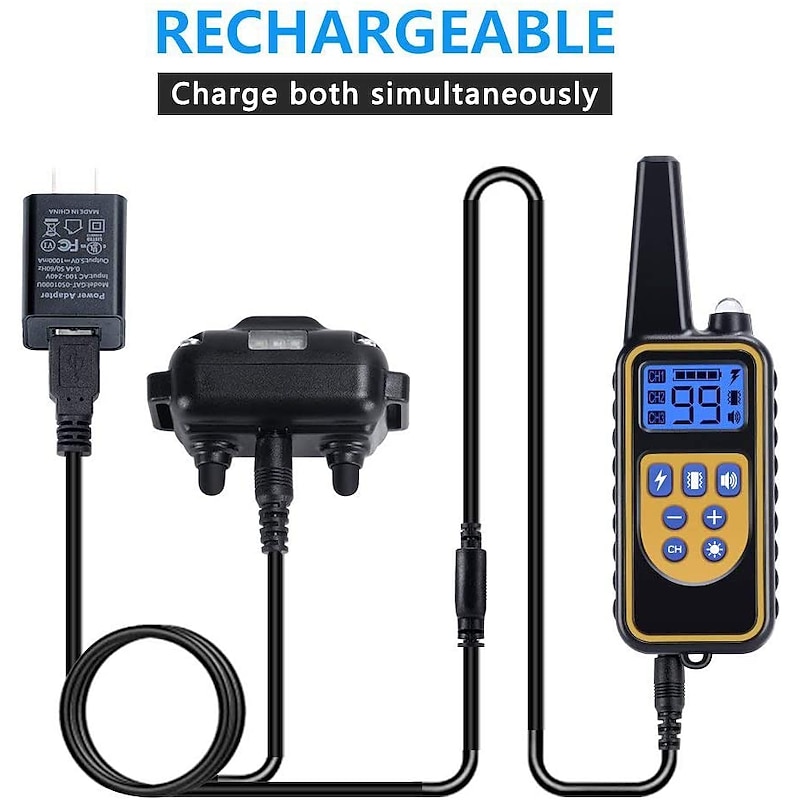 Dog Bark Collar Dog Training Collars Anti Bark Solid Colored PP Corgi Beagle Shiba Inu Pug Bichon Frise Pekingese Black3