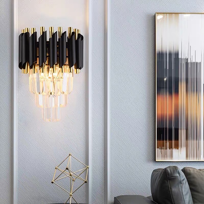 Lightinthebox Crystal Modern Wall Lights Bedroom Kids Room Steel Wall Light 110-120V 220-240V 18 W / LED Integrated / CE Certified