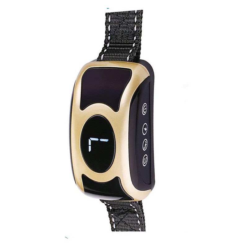 Anti Bark Collar Rechargeable Rainproof No Bark Training Collar Beep Vibration Shock Modes Anti Barking Collar Stop Pet Product3